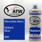 Preview: Mercedes-Benz, Brilliant Blue, 896: 400ml Sprühdose, von ATW Autoteile West.